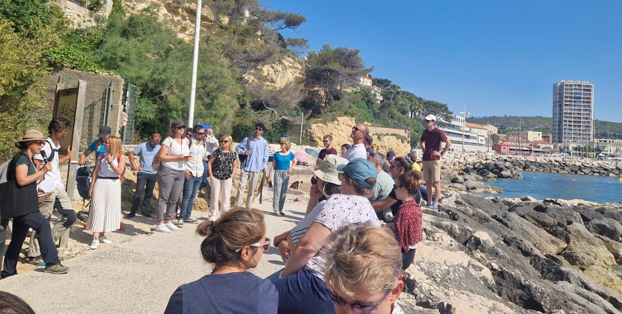 Journée de terrain sur la côte bleue